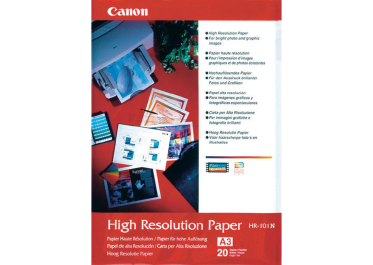 CANON HR-101N papier PHOTO haute résolution format A3 pochette 20 feuilles