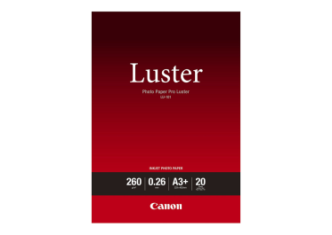 CANON LU-101 papier PHOTO lustré format A3+ pochette 20 feuilles