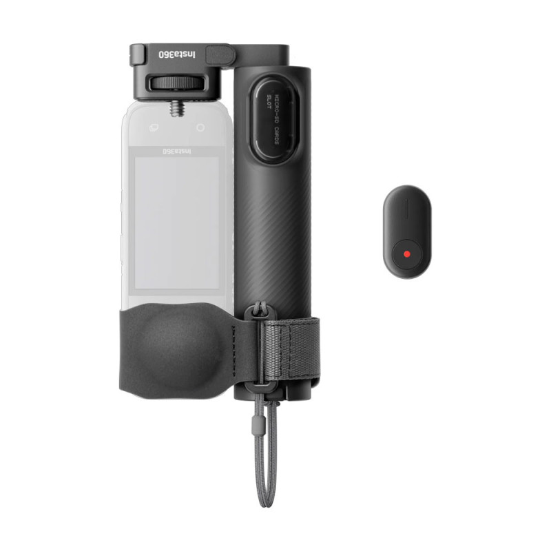 INSTA360 Kit télécommande et perche à selfie rabattable 2-en-1 (point de montage 1/4")