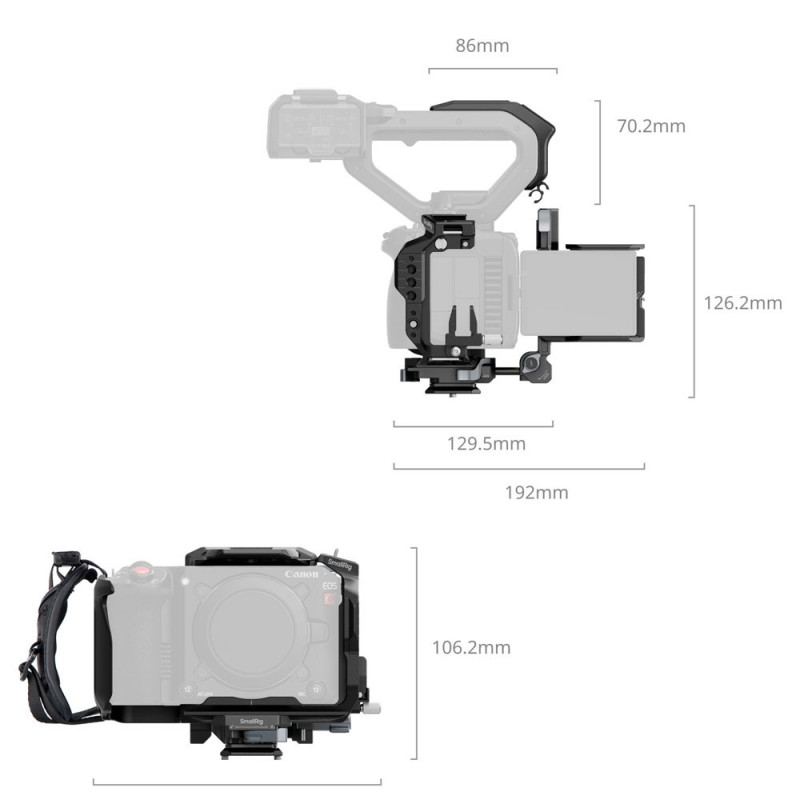 SMALLRIG 5658 CAGE KIT CANON EOS C50 (ADVANCED EDITION)