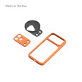 SMALLRIG 5795 FilMov Lightweight Photography Bumper Case Orange pour iPhone 17 Pro Max