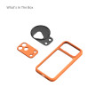 SMALLRIG 5792 FilMov Lightweight Photography Bumper Case Orange pour iPhone 17 Pro