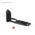 SMALLRIG 5663 L-SHAPED MOUNT PLATE POUR X-T30/X-T30 II/ X-T30 III NOIR