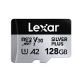LEXAR MICRO SD SILVER PLUS UHS-I 128GB V30
