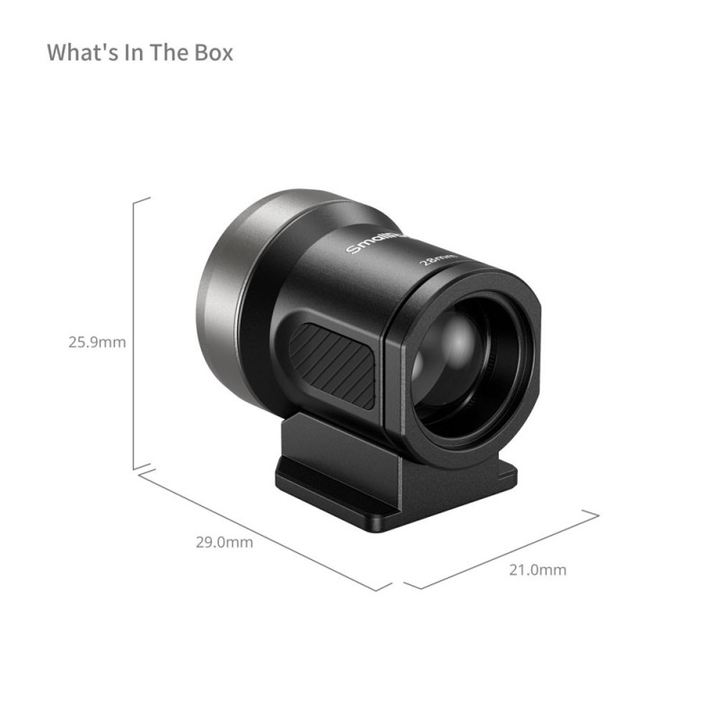SMALLRIG 5387 28MM EXTERNAL OPTICAL VIEWFINDER