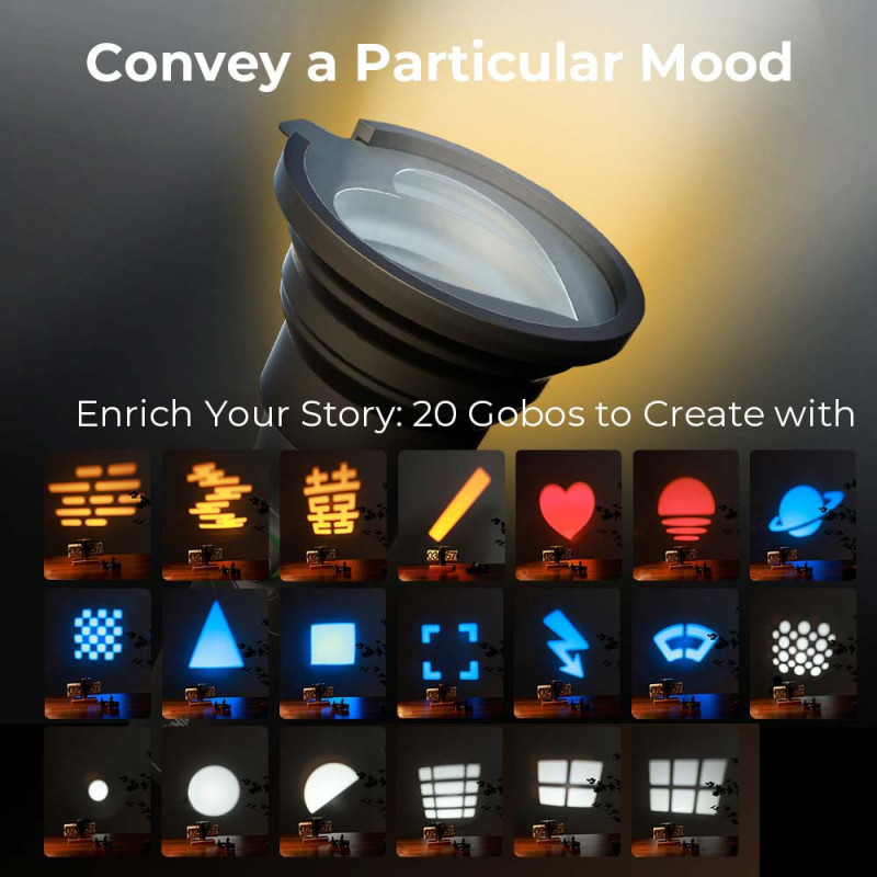 SmallRig RF10C – Lampe Torche LED 4 Couleurs | Éclairage Photo & Vidéo - 4634