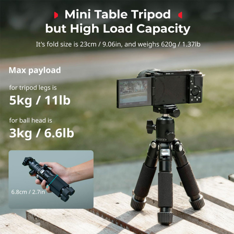 SMALLRIG 5470 VT-20PRO TRIPOD PORTABLE DESKTOP