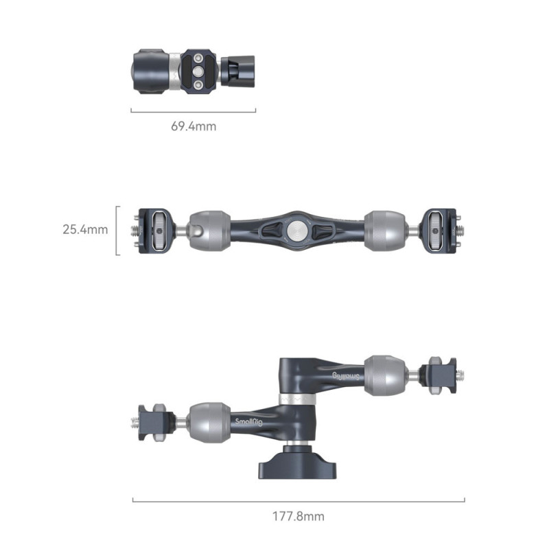 SMALLRIG 4194 MAGIC ARM ROSETTE 7"