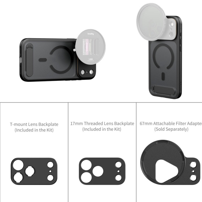 SMALLRIG 5551 FILMOV PHOTOGRAPHY PHONE CASE IPHONE 17 PRO MAX