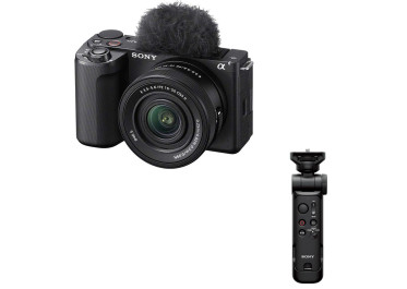 SONY ZV-E10 II + E 16-50 mm f/3,5-5,6 OSS II + Grip/télécommande GP-VPT3