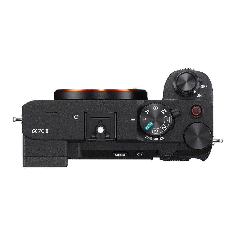 SONY ALPHA 7C II Noir + FE 28-60 mm f/4,0-5,6 + Peak Design CAPTURE V3 noir avec Plateau standard fourni