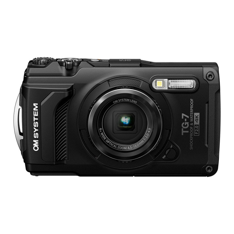 OM SYSTEM TG-7 | Appareil photo étanche, antichoc et 4K