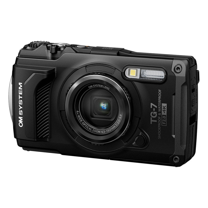 OM SYSTEM TG-7 | Appareil photo étanche, antichoc et 4K