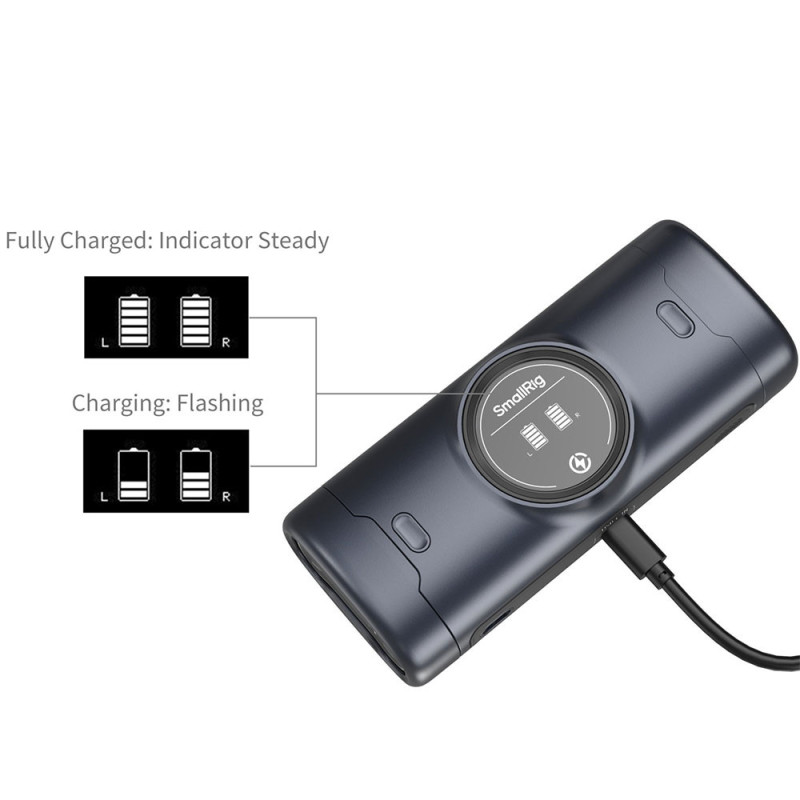 SMALLRIG 5695 PORTABLE CHARGER CASE KIT POUR LP-E6P