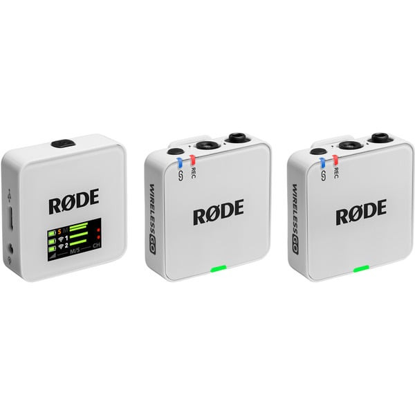 RØDE Wireless GO III Blanc : Micro sans fil double canal 32-bit float