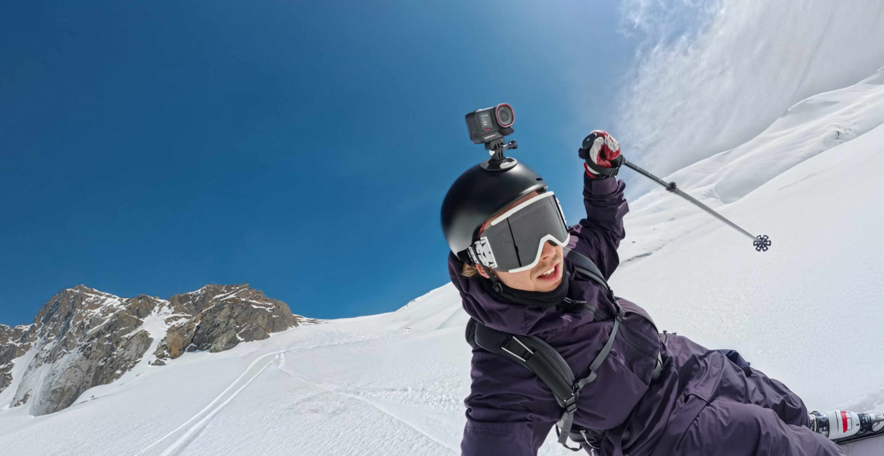 Insta360 Ace Pro 2 Arctic White Xplorer Bundle - Caméra d'action 8K IA