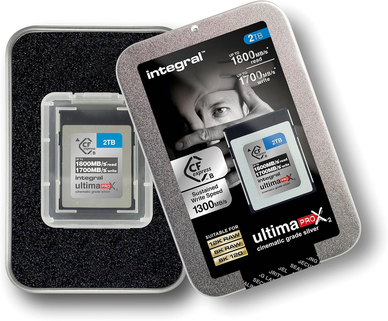 Carte CFexpress Type B Integral 2 To - 1800/1700 Mo/s - Camara.net