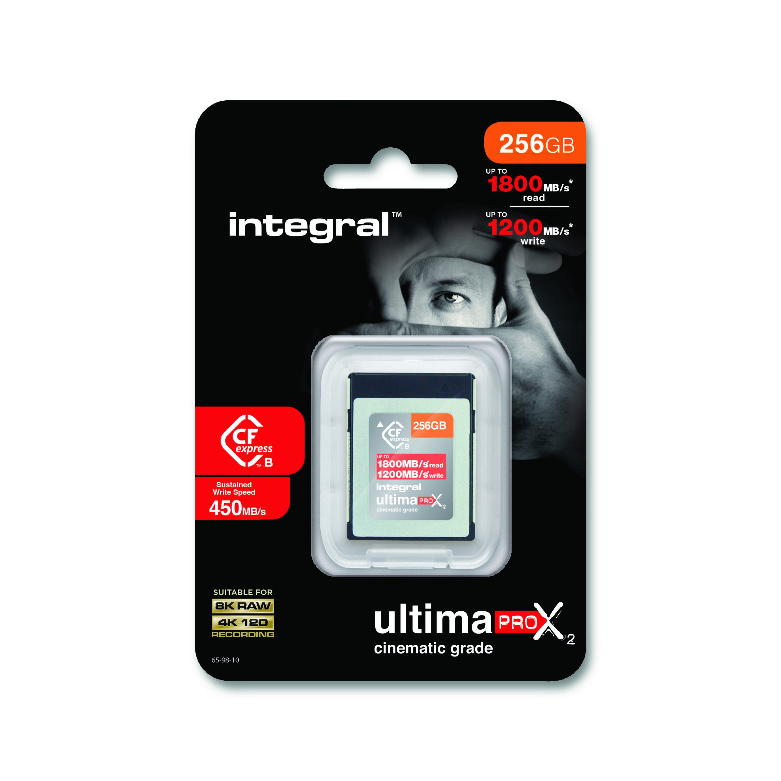 INTEGRAL CFexpress Type B 256 Go - 1800 Mo/s - Compatible Camara.net