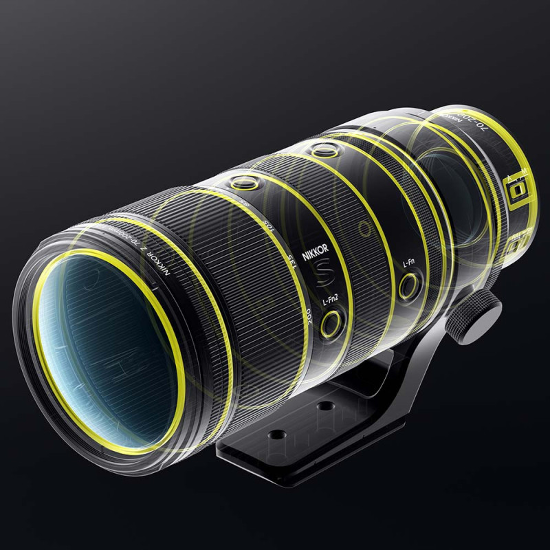 NIKON Z 70-200 mm f/2,8 VR S II | Objectif hybride
