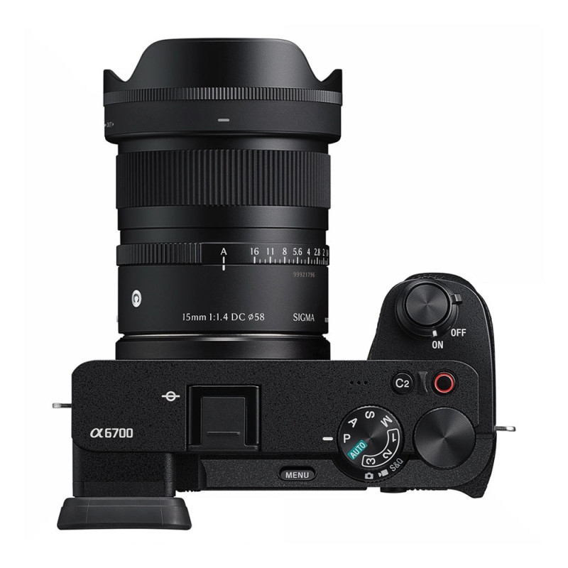 Objectif SIGMA 15/1.4 DC Contemporary – Objectif ultra grand-angle APS-C