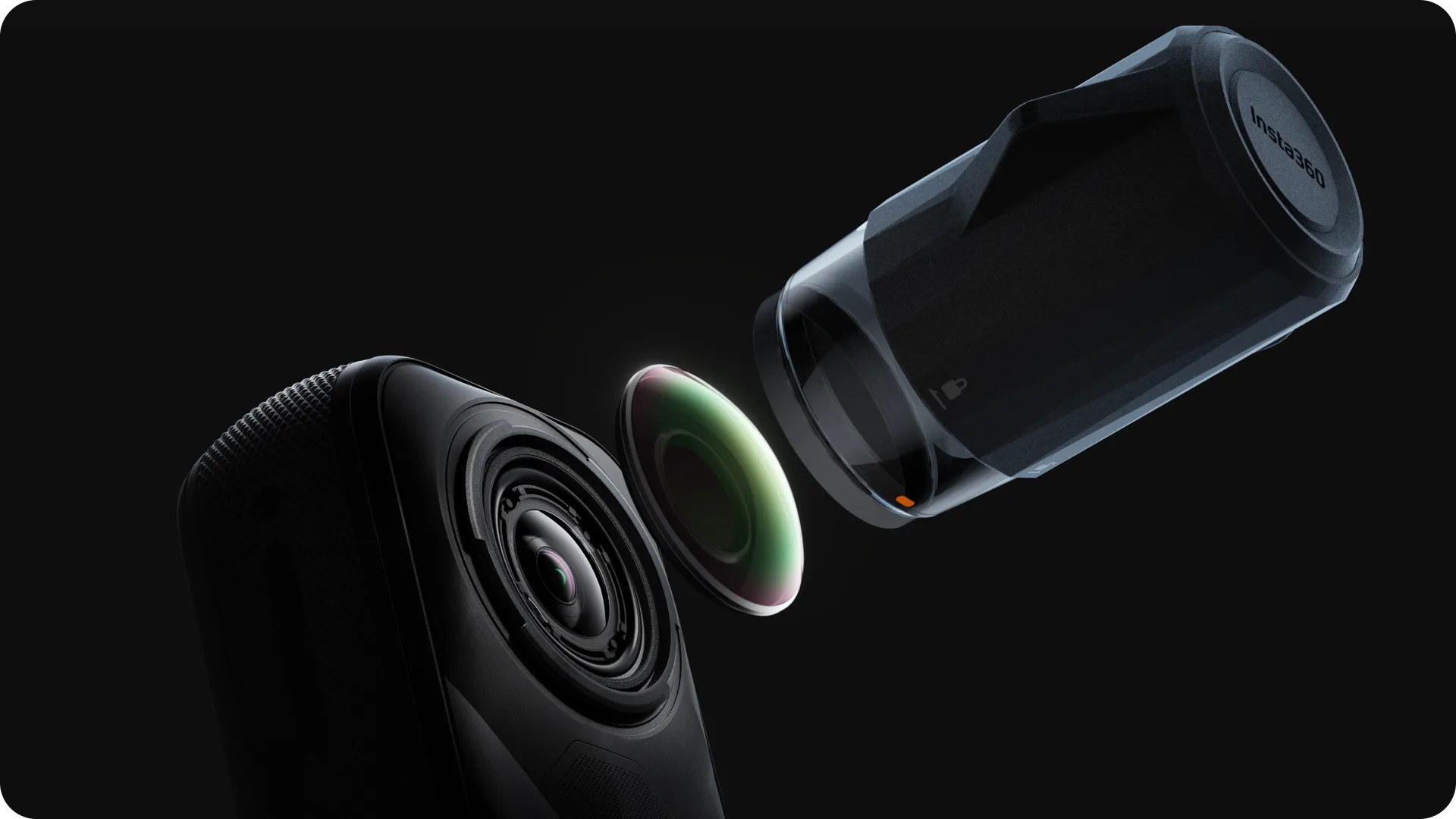 Kit lentilles de rechange Insta360 X5 - Double lentille HD officielle