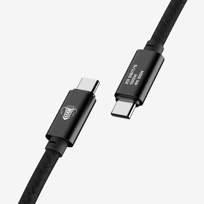 Câble USB-C Cobra Union 20Gbit/s 0,5m noir - Compatible Camara.net