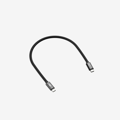COBRA UNION CORDON DROIT USB-C / USB-C 0.5M 20GBITS NOIR