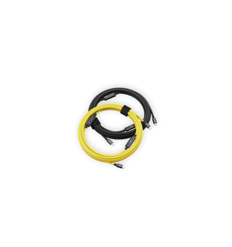 Câble USB-C 10m Cobra Union 10Gbits - Cordon droit jaune professionnel