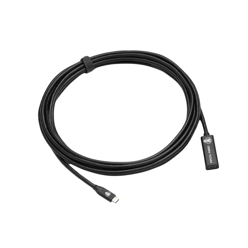 COBRA UNION RALLONGE USB-C / USB-C FEMELLE 5M 5GBITS NOIR