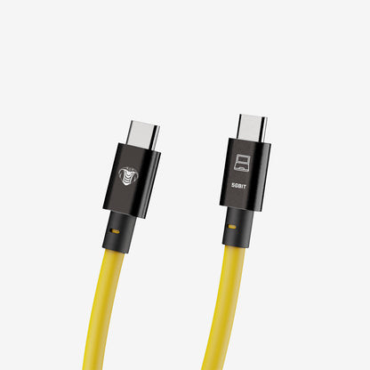 Câble USB-C 90° 10M 5Gbit/s Cobra Union - Tethering photo pro