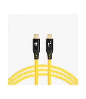 Câble USB-C/USB-C Cobra Union 5m Jaune - 10Gbit/s, Power Delivery 100W