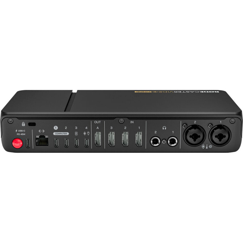 RØDE RØDECaster Video Core | Console de Mixage Vidéo et Audio Pro