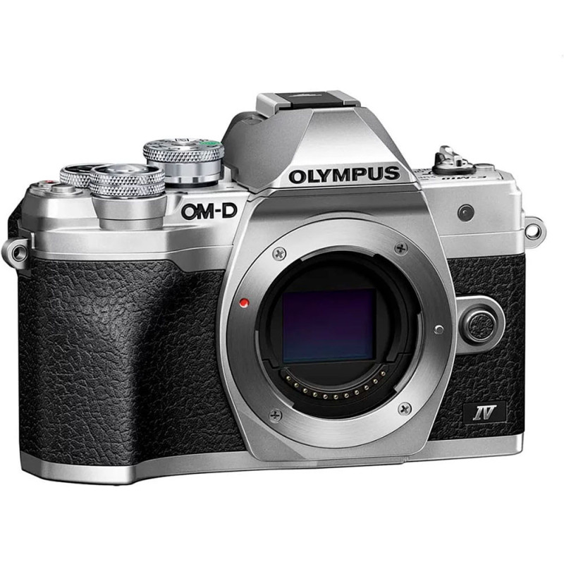 OLYMPUS OM-D E-M10 Mark IV Argent + 14-150 mm f/4-5,6 II ED