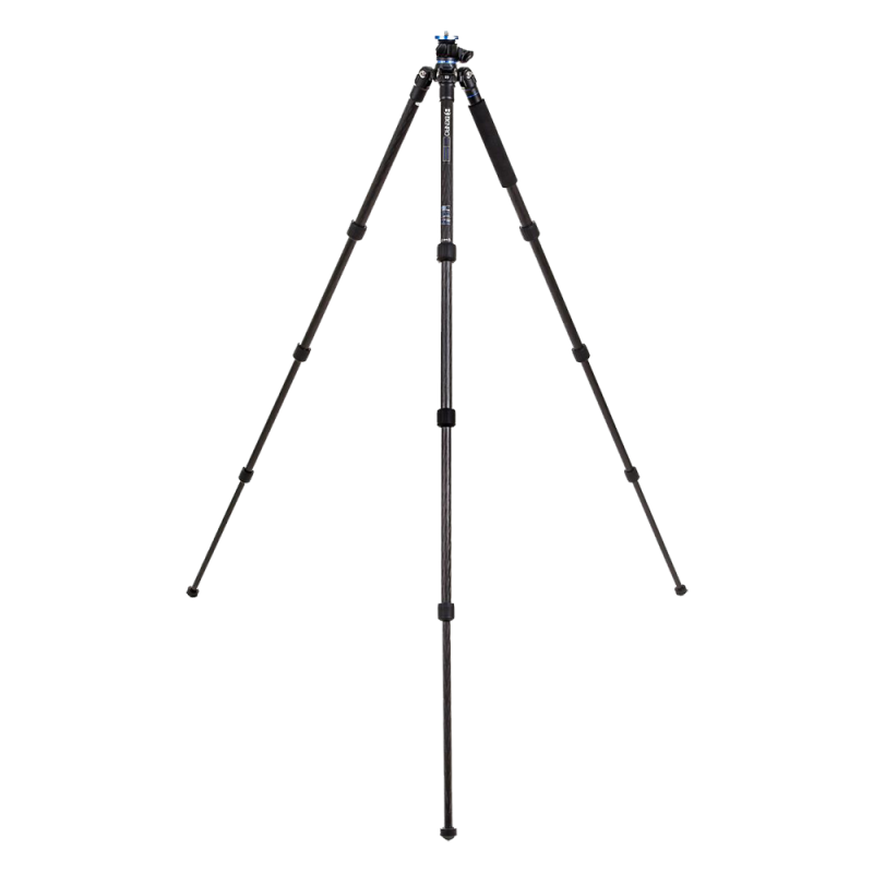BENRO Go Plus Travel trépied carbone S1 (Ø 25 mm) 4 sections sans rotule (FGP18C)