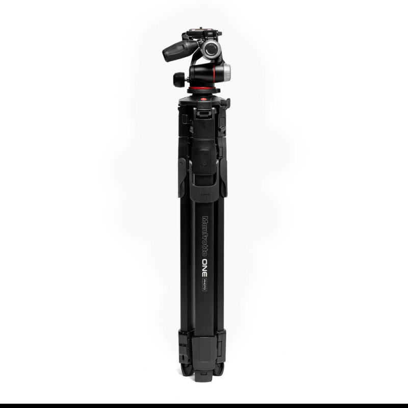 Manfrotto ONE MKONEPA-3W | Kit Trépied Aluminium 3 Directions Charge 8kg