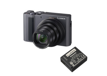 PANASONIC LUMIX DC-TZ300 Dark Silver + 2e batterie