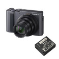 PANASONIC LUMIX DC-TZ300 Dark Silver + 2e batterie