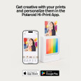 POLAROID HI-PRINT 3X3 POCKET PHOTO PRINTER+10 FEUILLES