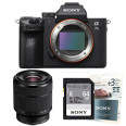 SONY ALPHA 7 III + FE 28-70 mm f/3,5-5,6 OSS II + SD 64Go V30 + Extension de garantie +3 ans Sony