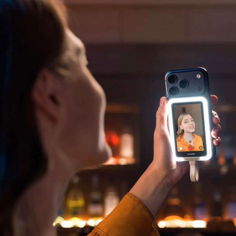 Insta360 Snap – Écran Selfie avec Lumière - USB-C pour Smartphone 3,5"