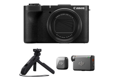 CANON POWERSHOT V1 + Poignée Trépied HG-100TBR + Micro DJI MIC MINI