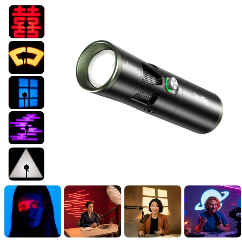 SmallRig RF 20C – Lampe LED RGB 20W Focusable Portable