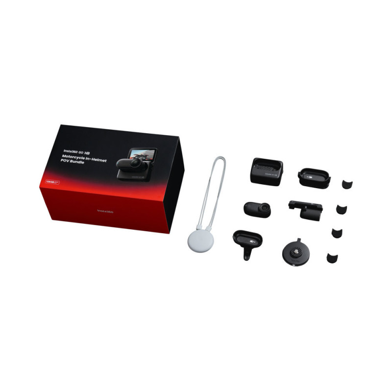 INSTA360 GO 3S MOTORCYCLE IN-HELMET POV BUNDLE
