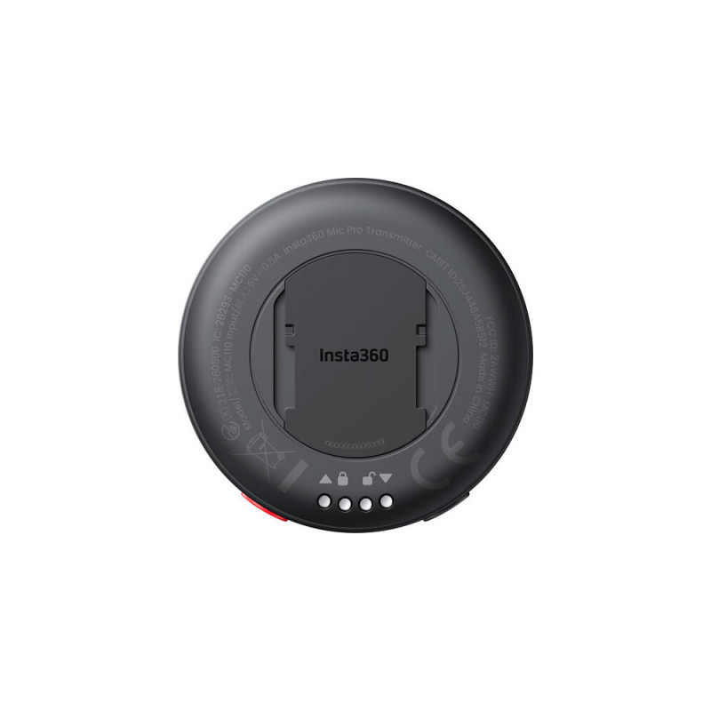 Insta360 Mic Pro TX Noir – Émetteur Micro Sans Fil
