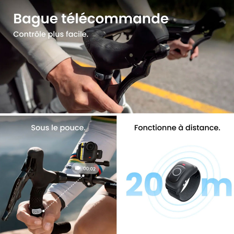 Insta360 GO Ultra Tadej Pogačar – Caméra 4K Ultra Compacte