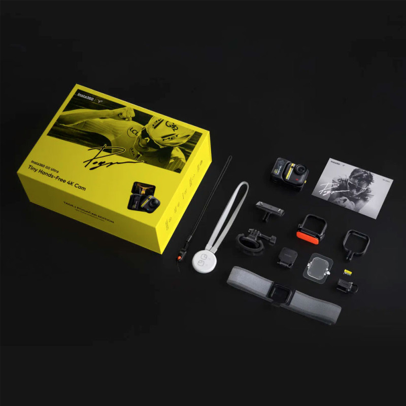 Insta360 GO Ultra Tadej Pogačar – Caméra 4K Ultra Compacte