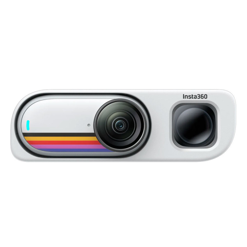 Insta360 GO 3S Pack Rétro 128 Go Blanc – Caméra 4K