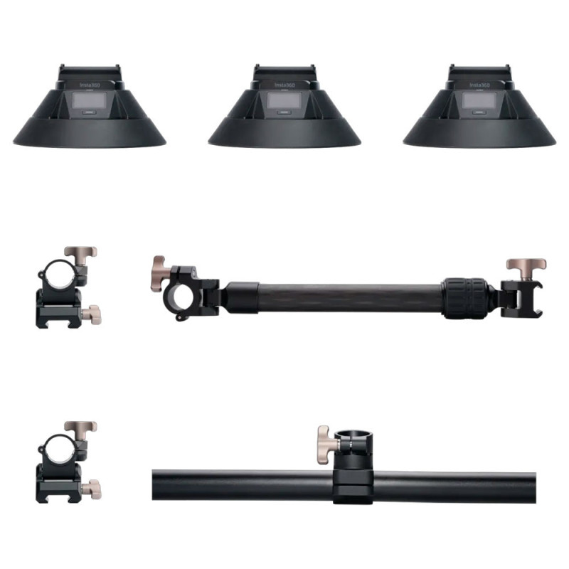 INSTA360 TRIPLE SUCTION CUP CAR MOUNT STANDARD
