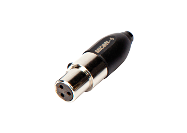 RODE MICON-6 Adaptateur compatible HS1/LAVALIER/PINMIC pour AKG PT40/60/61/80/81/400/2000/ 4000