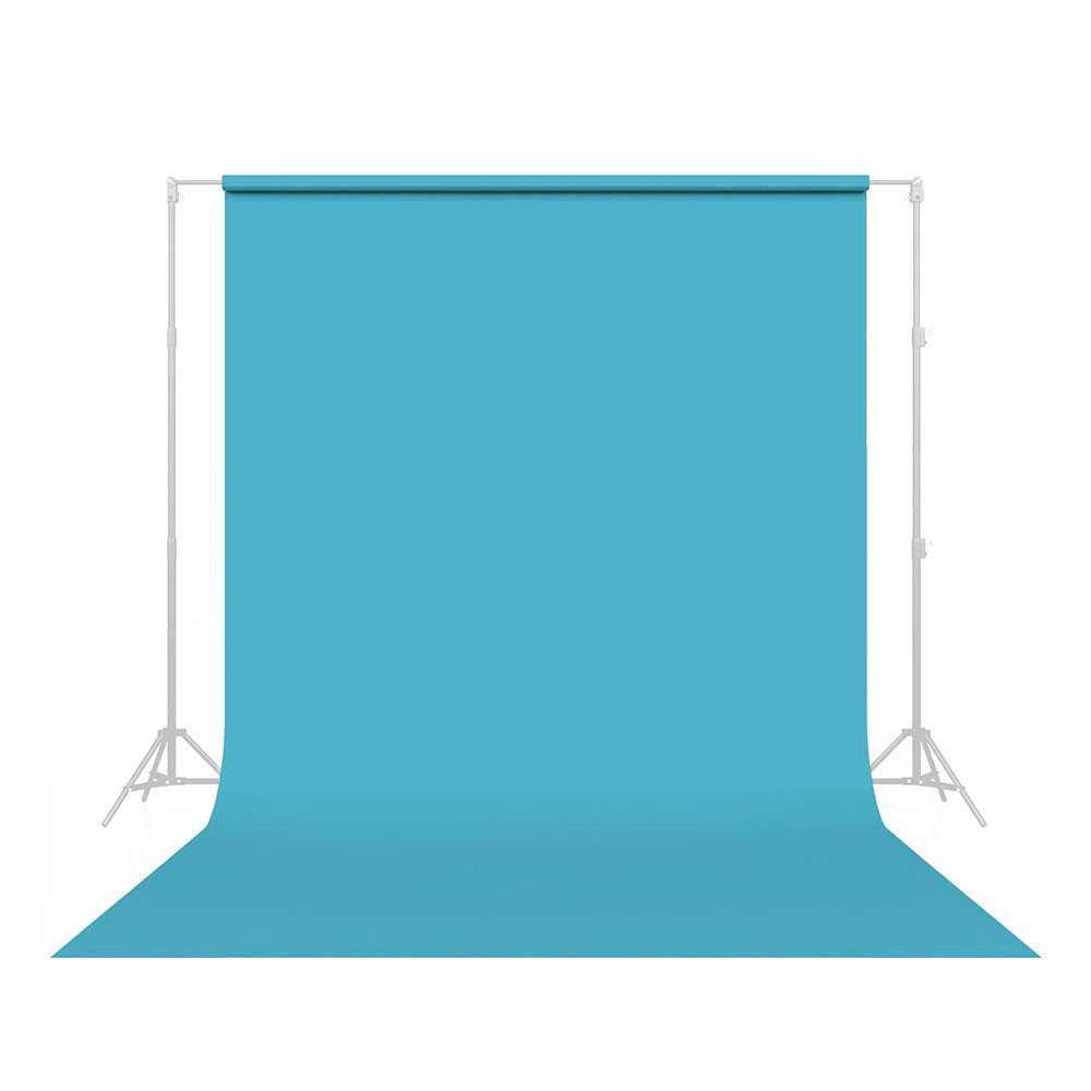 Papier fond Savage True Blue 2,72x11m - Idéal pour photos pro
